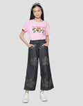Nevada Flower Print Girls Pants