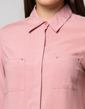 Details of Long Sleeve Rivet Shirt