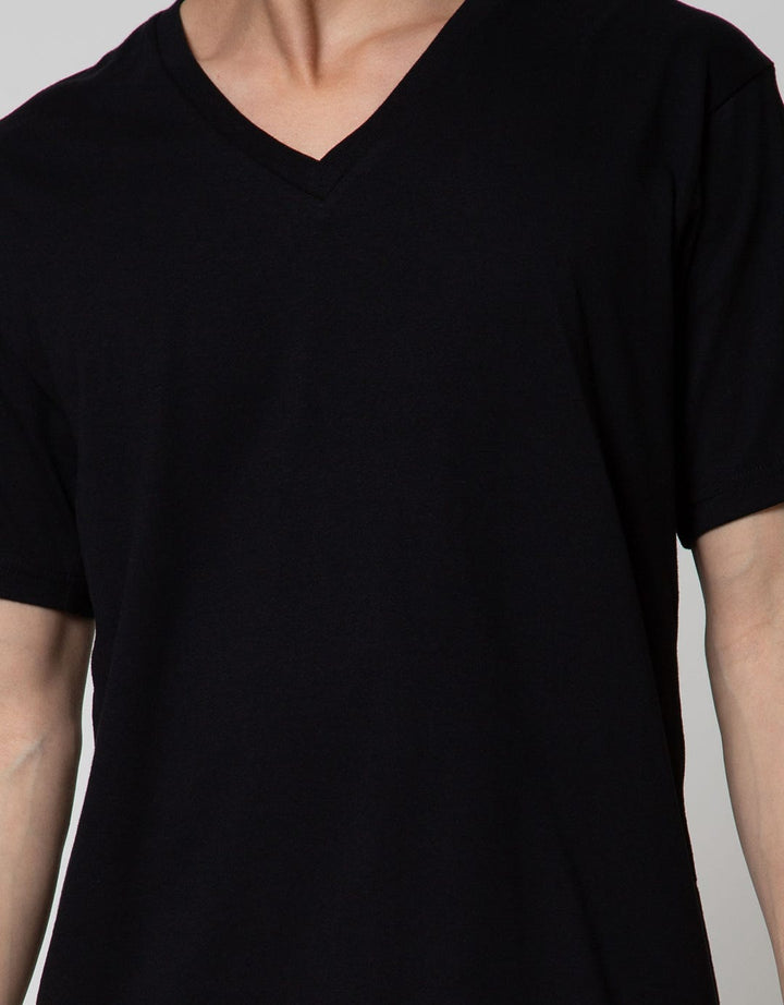 Details Key Item V Neck Basic Jersey