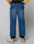 LONG DENIM JOGGER RI