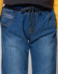 LONG DENIM JOGGER RI