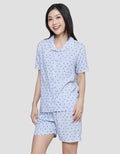 Nevada Polka Double Baju Tidur Set Wanita