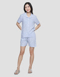 Nevada Polka Double Baju Tidur Set Wanita