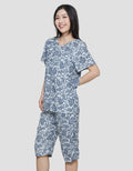 St. Yves Floral Women's Capri Pajama Set