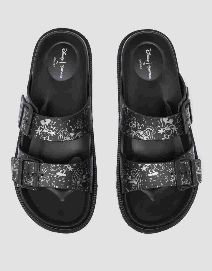 Disney Print Mickey Slipper Sandal Wanita