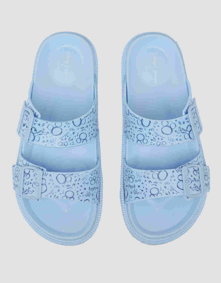 Disney Print Mickey Slipper Sandal Wanita