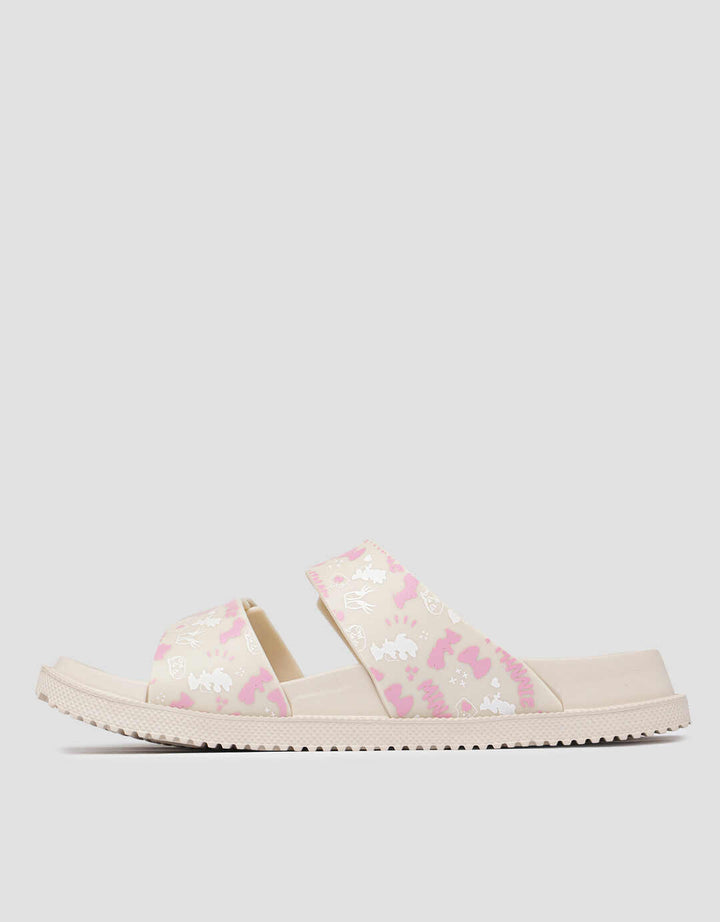 Disney Print Mickey Slipper Sandal Wanita