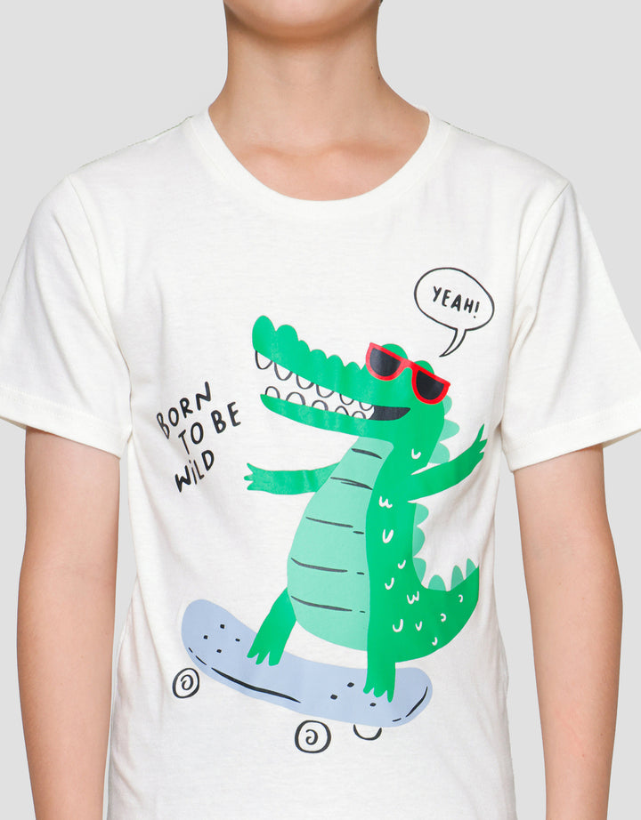 Little M Croco Best Kaos Anak Laki-laki