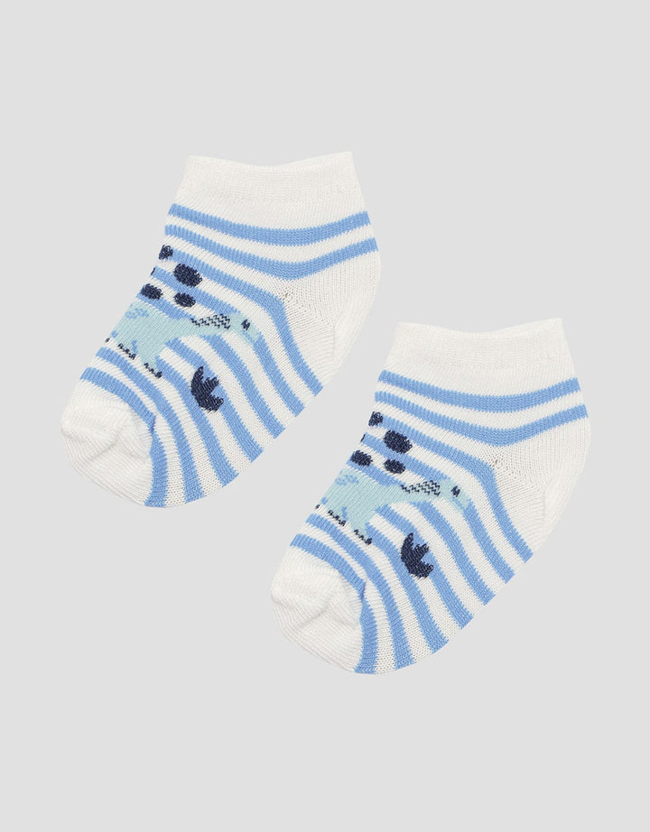 Pipiniko Stripe Dino 1 Boys Socks