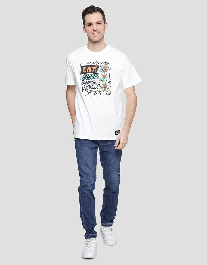 Marvel Groot Eat Sleep Men's T-Shirt