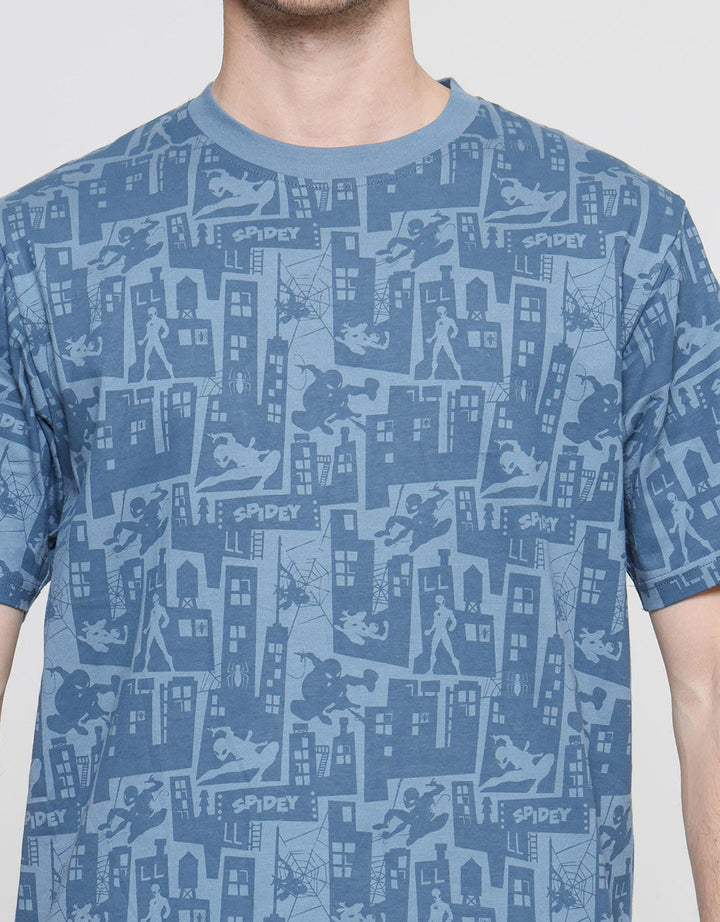 Marvel Spidey In The Building Men's Short Sleeve T-Shirt