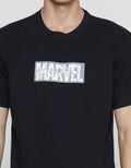 Marvel logo HD Print Men's T-shirt