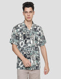 Marvel Print Comic Groot Men's Long Sleeve Shirt