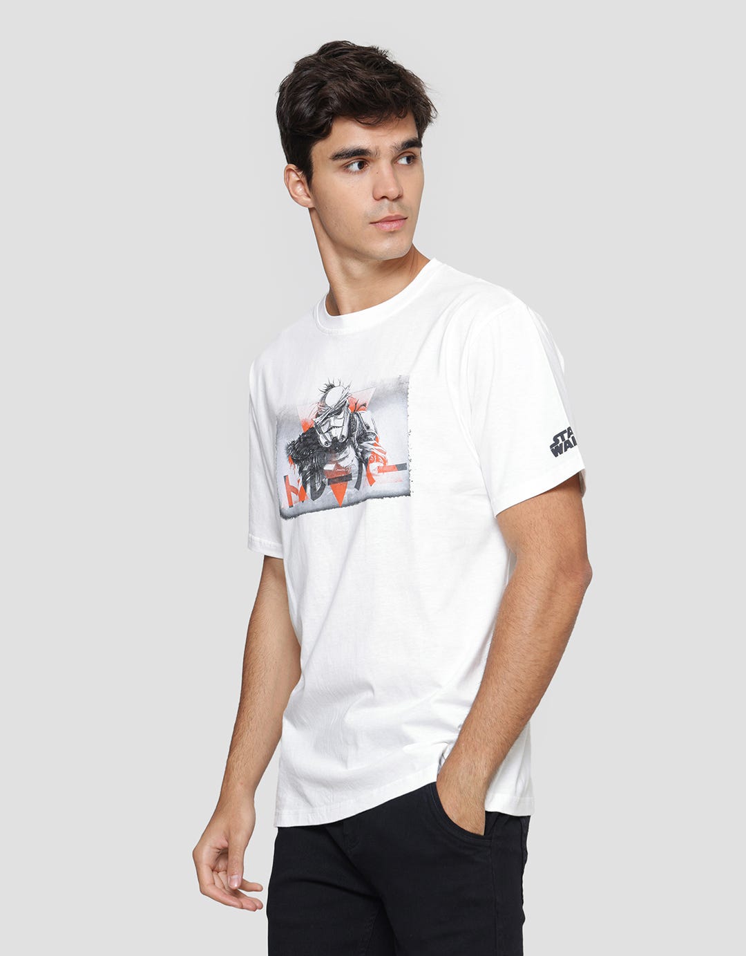 Star Wars Stromtrooper Kaos Casual Pria