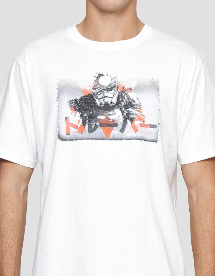 Star Wars Stromtrooper Kaos Casual Pria
