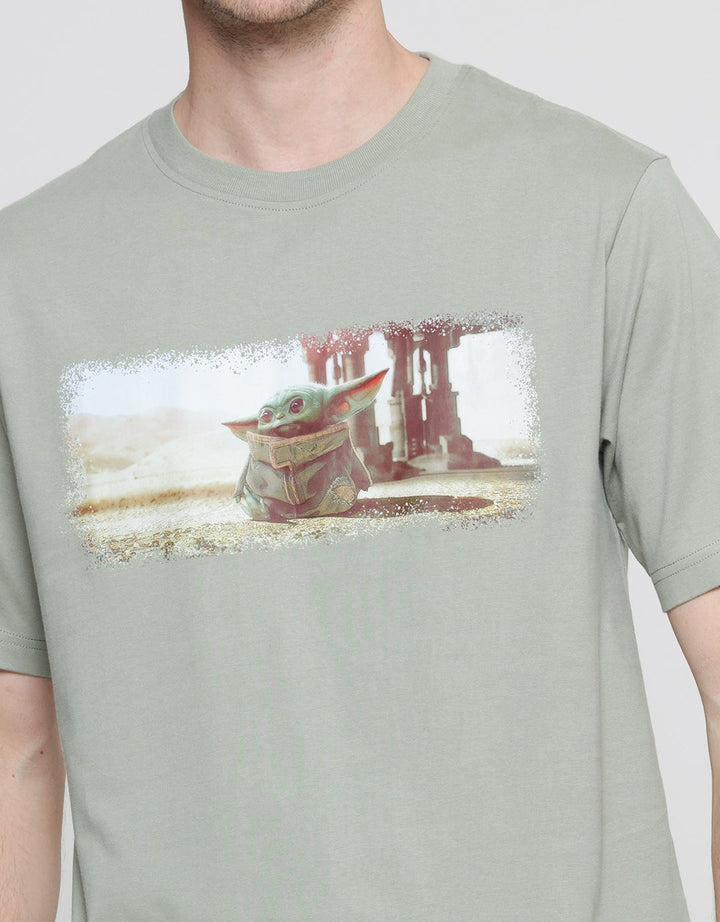 Star Wars Grogu Print Men's T-Shirt