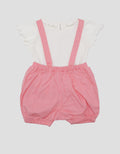 Disney Girls Pooh Happy Days Overall Anak Perempuan