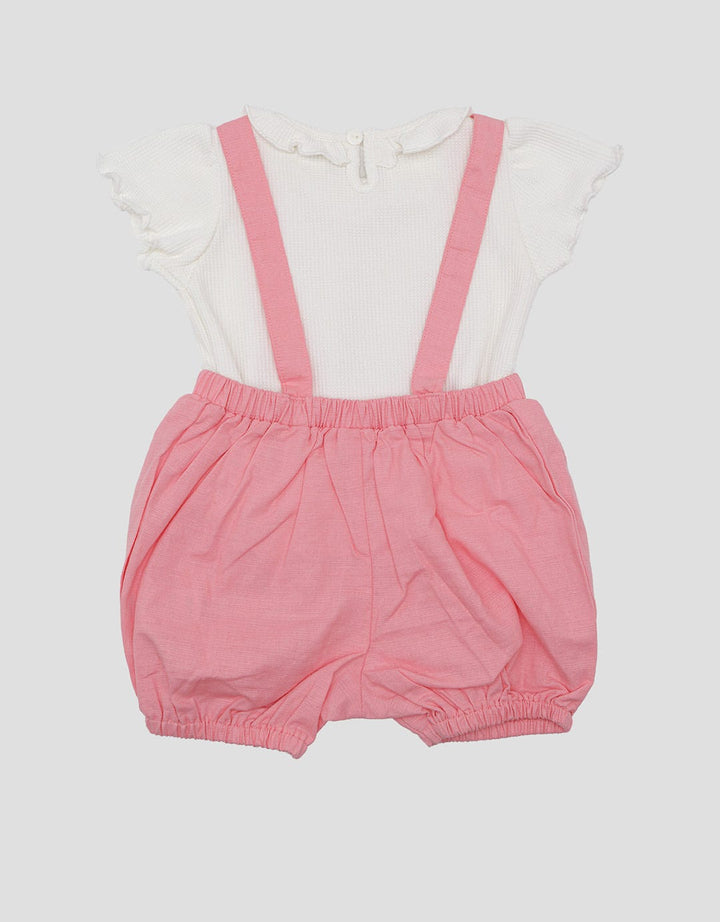 Disney Girls Pooh Happy Days Overall Anak Perempuan