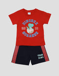 Pipiniko Jersey Dino Rex Baju Set Anak Laki-Laki