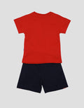 Pipiniko Jersey Dino Rex Baju Set Anak Laki-Laki