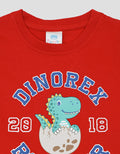 Pipiniko Jersey Dino Rex Baju Set Anak Laki-Laki