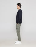 ZES Sweatshirt Basic Pria Reguler Fit KISW01
