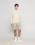 ZES Sweatshirt Basic Pria Reguler Fit KISW01