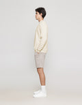 ZES Sweatshirt Basic Pria Reguler Fit KISW01