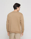 ZES Sweatshirt Basic Pria Reguler Fit KISW01
