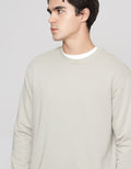 ZES Sweatshirt Basic Pria Reguler Fit KISW01
