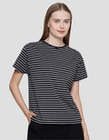 Connexion Stripe Basic Women's Casual T-Shirt