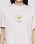 Suko Onigiri Print Kaos Casual Wanita