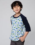 3/4 RAGLAN DINO