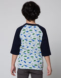 3/4 RAGLAN DINO