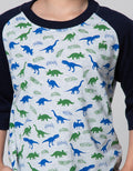 3/4 RAGLAN DINO