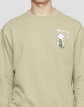 Suko Nori Graphic Sweater Lengan Panjang Pria