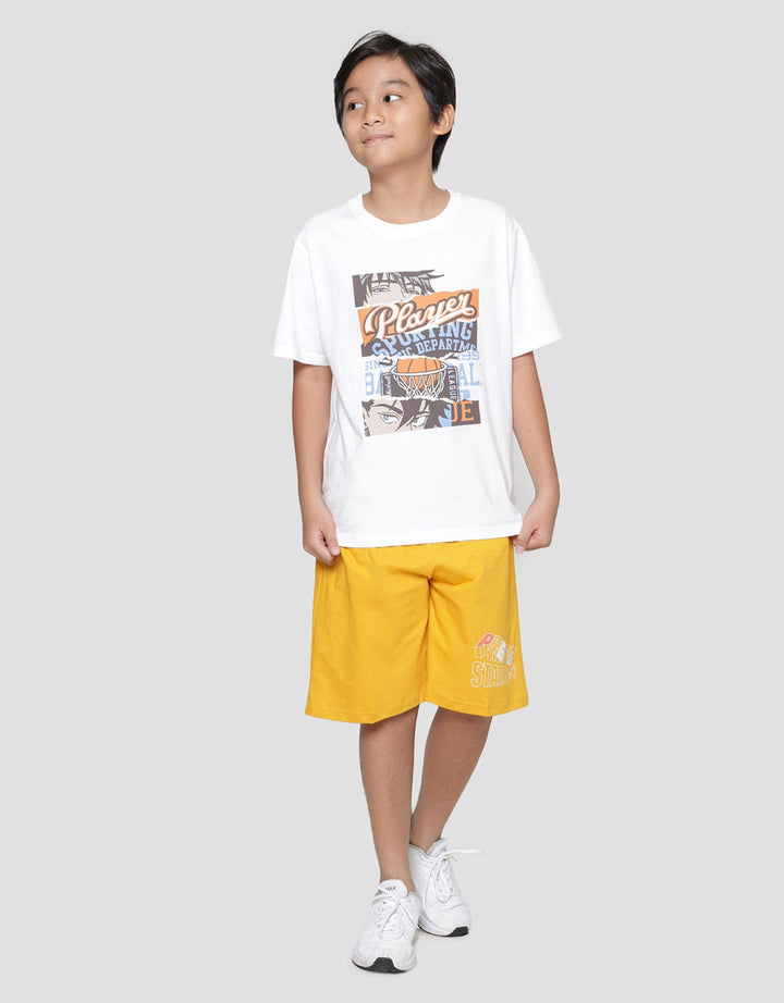 Aero Player Anime Kaos Lengan Pendek Anak Laki-Laki