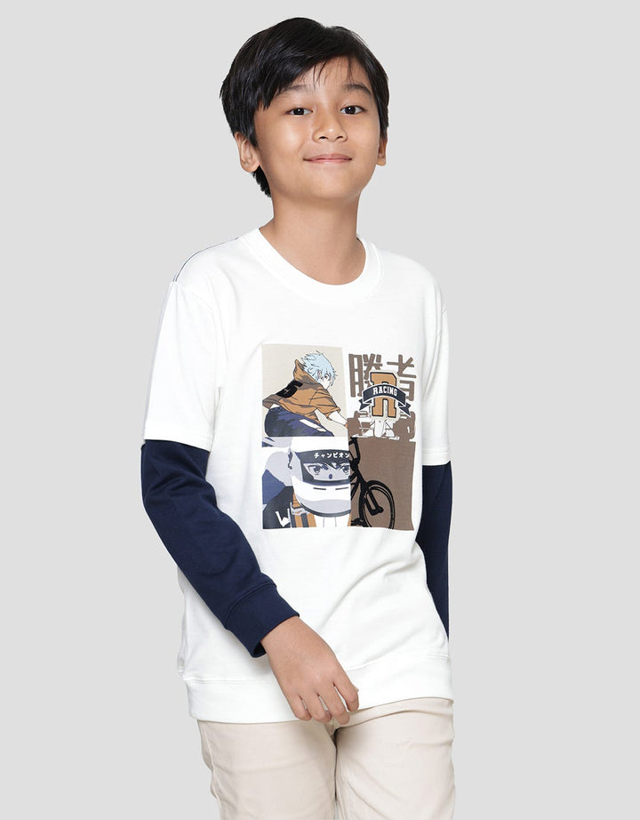 Aero Double Sleeve Sweatshirt Anak Laki-Laki