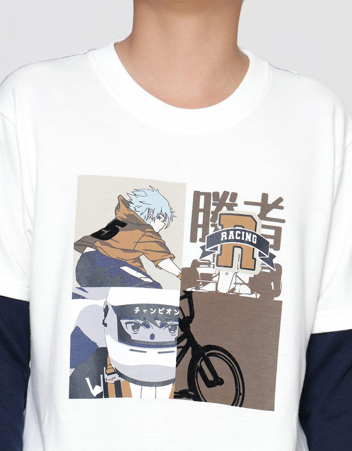 Aero Double Sleeve Sweatshirt Anak Laki-Laki