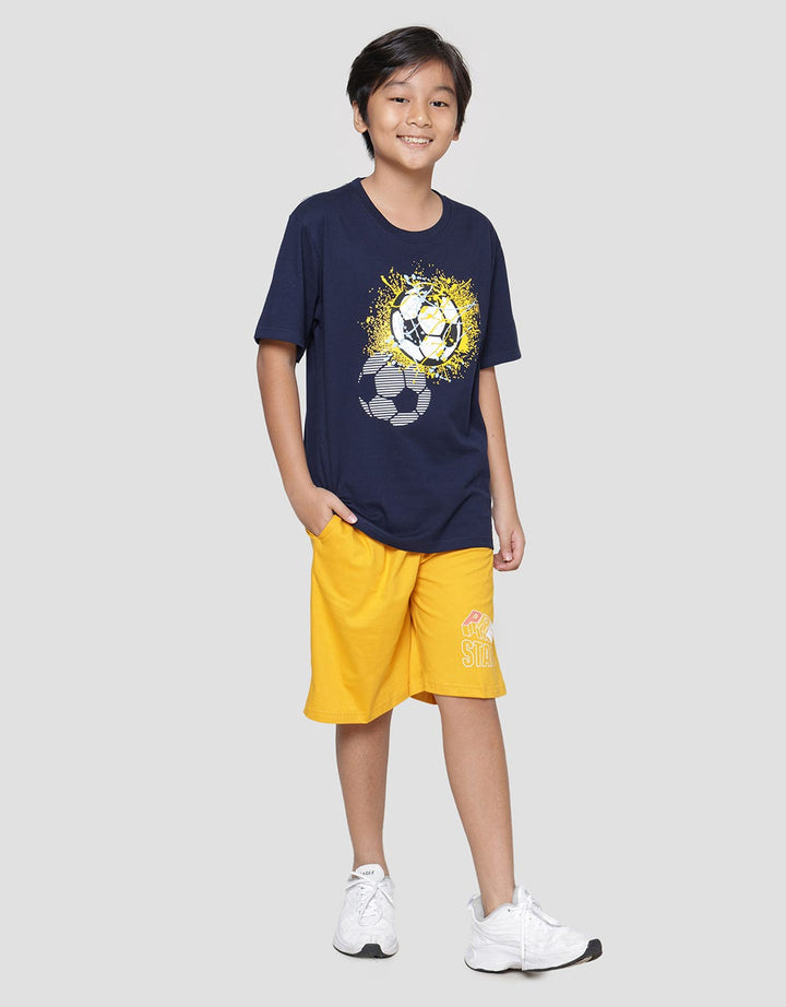 Aero Sport Soccer Kaos Lengan Pendek Anak Laki-Laki