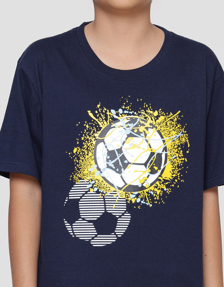 Aero Sport Soccer Kaos Lengan Pendek Anak Laki-Laki