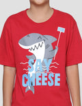 Aero Shark Cheese Kaos Lengan Pendek Anak Laki-Laki