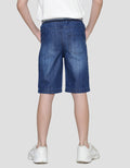 Little M Truck Embro Celana Denim Pendek Anak laki-laki