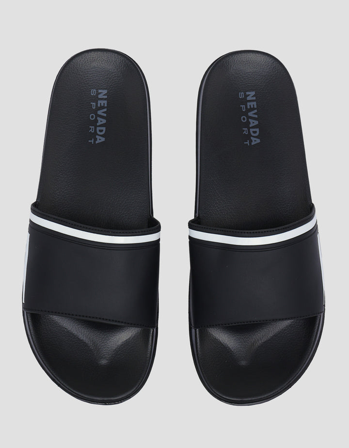 Nevada Sport Contrast Stripe Slipper Sandal Pria