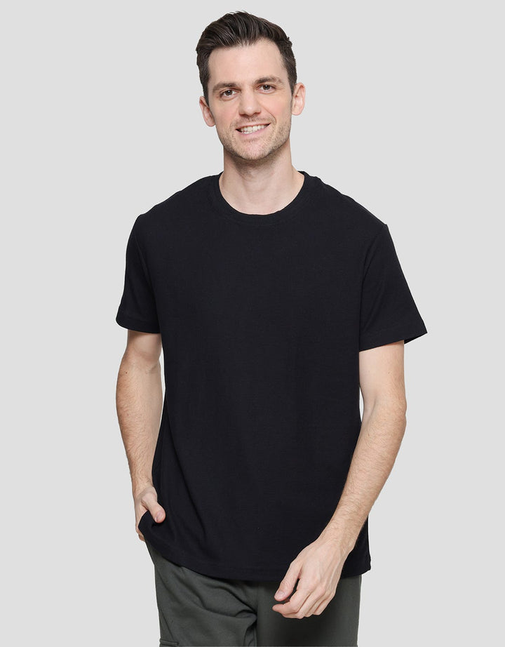 Cole Waffle Mini Kaos Casual Pria
