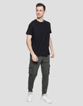 Cole Waffle Mini Kaos Casual Pria