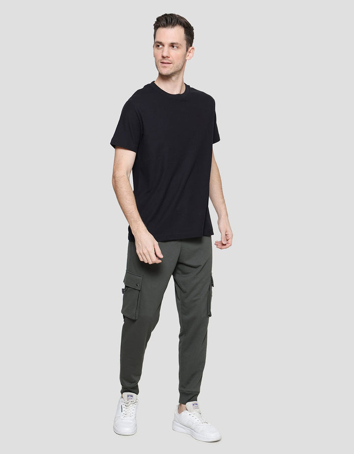 Cole Waffle Mini Kaos Casual Pria