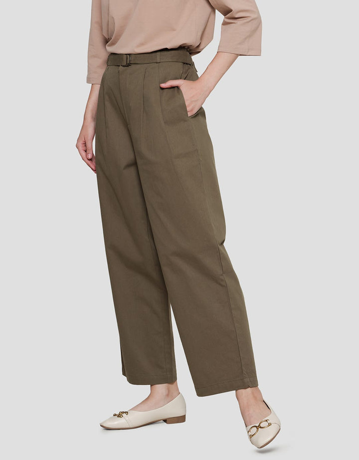 Connexion Belt Loose Women's Long Pants
