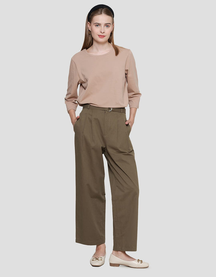 Connexion Belt Loose Women's Long Pants