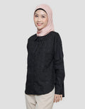Annisa Eyelet Front Kemeja OVZ Wanita